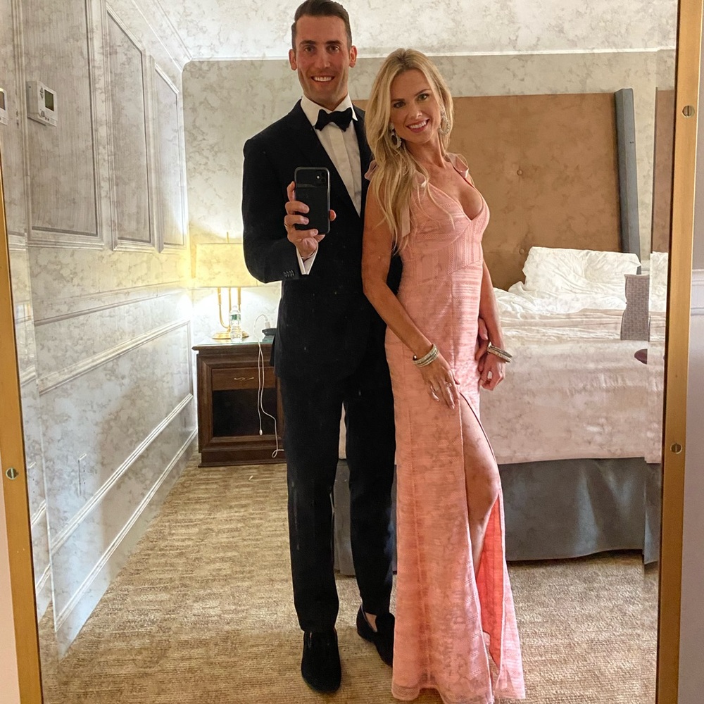 NWT Lovers + Friends Leela Gown Revolve Maxi Dress